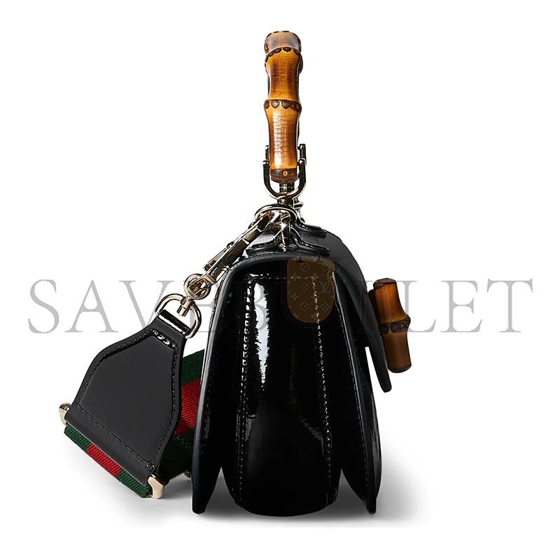 G*u*i bamboo 1947 mini python bag ‎786482 (17*12*7.5cm)